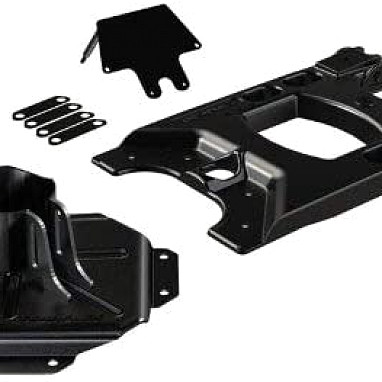 Image of a Jeep Wrangler Tyre Carriers Jeep Wrangler Jk T-FLEX HD Style Hinged Rear Spare Wheel Carrier