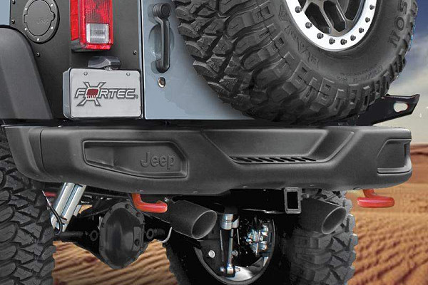 Picture of a Combo Kit: 10th Anniversary Rubicon Style Front and Rear Bumper Number 8