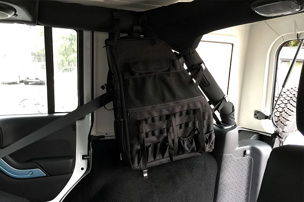 Picture of a  Jeep  Wrangler JK Storage Bag  (Pair )(Fits 4-Door JK 2007+)  Number 6