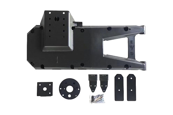 Picture of a Jeep Wrangler JL EVO Style Oversized Spare Tire Mounting Bracket Kit Number 10