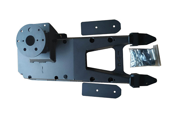 Picture of a Jeep Wrangler JL EVO Style Oversized Spare Tire Mounting Bracket Kit Number 9
