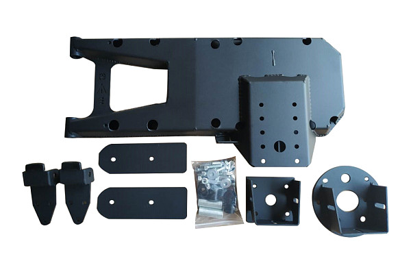 Picture of a Jeep Wrangler JL EVO Style Oversized Spare Tire Mounting Bracket Kit Number 8