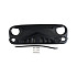  Jeep Wrangler JK ABS Knight Style High Flow Front Grill Grille matte black