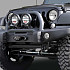 Combo Kit: AEV Style Front and Rear Steel Bumper + Tyre Carrier & Water Tanks for Wrangler JK